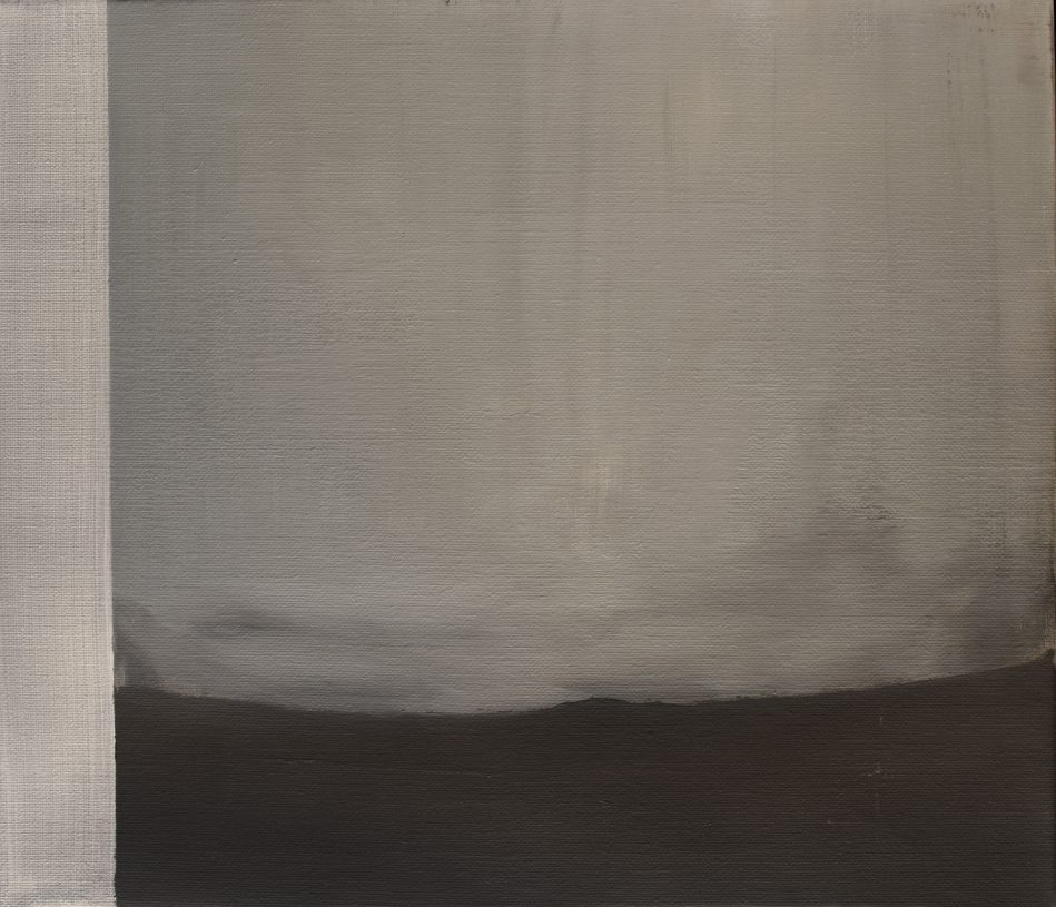 Vangelis Gokas, <i>The German Hunter</i>, 2013, oil on canvas, 70x60 cm