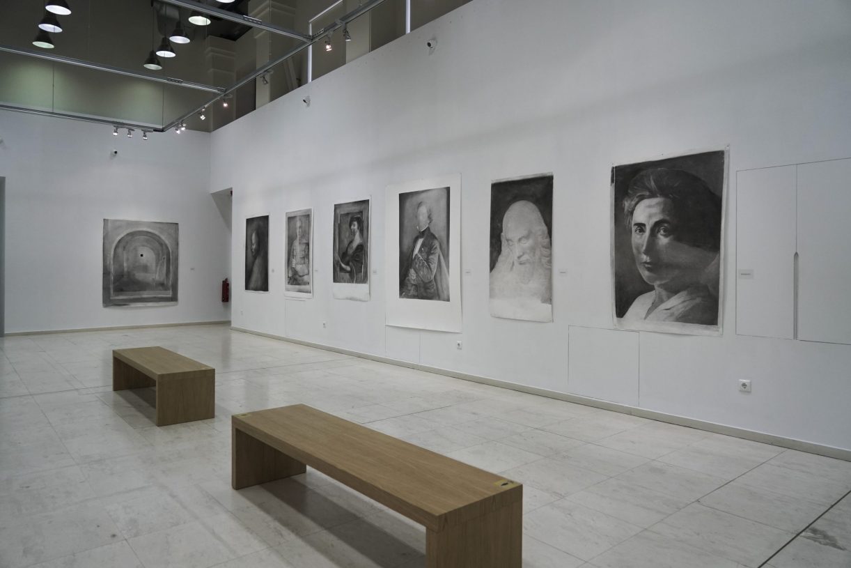 Vangelis Gokas, installation view from <i>omnia caritatis</i>, Municipal Art Gallery of Athens, <br>Athens, Greece