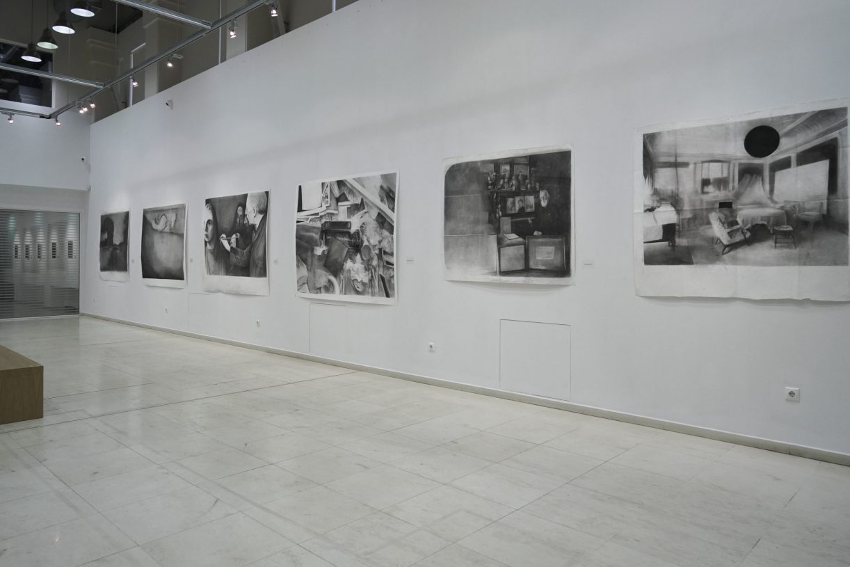 Vangelis Gokas, installation view from <i>omnia caritatis</i>, Municipal Art Gallery of Athens, <br>Athens, Greece