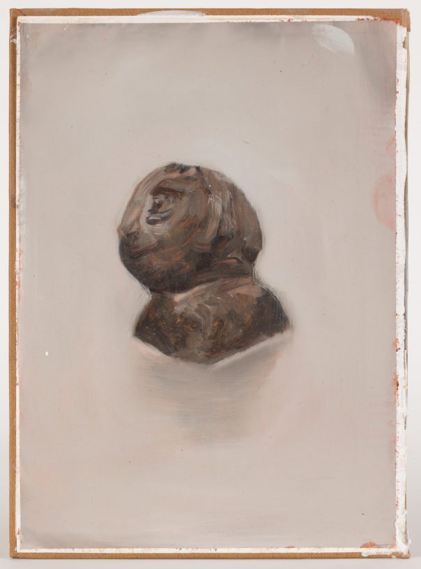 Vangelis Gokas, <i>Untitled</i>, 2025, oil on cardboard, 26x21 cm