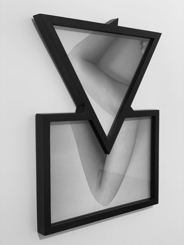 Maria Antelman, <i>Imaginary Unit</i>, 2021, Archival Pigment Prints, walnut frame structure, <br>56x43 cm, edition 1 of 3 + 1 AP