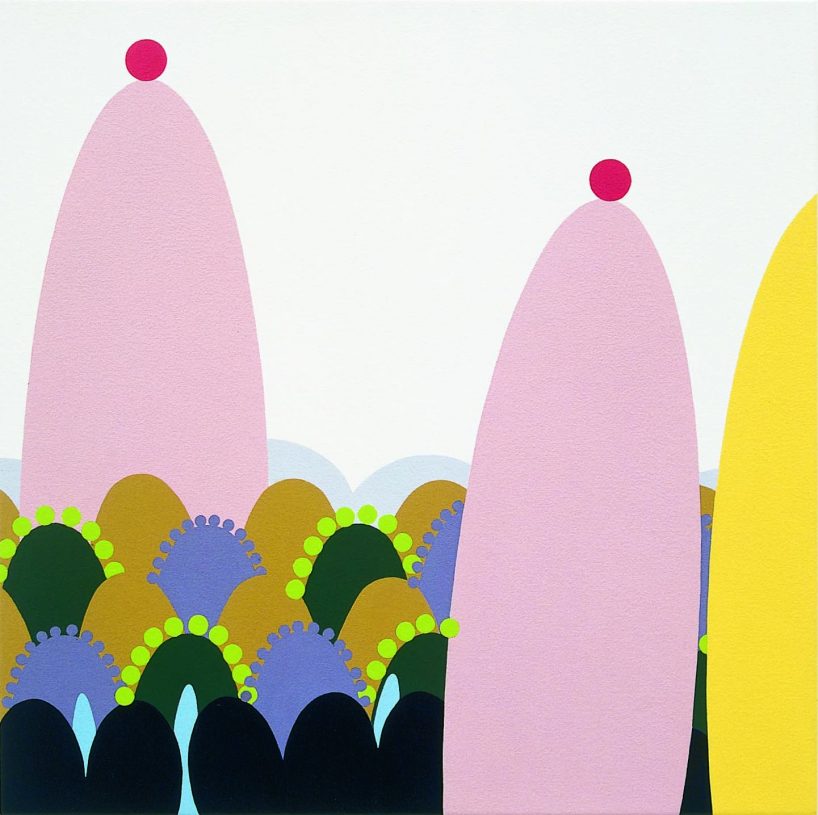Daniel Sturgis, <i>Just the two of us</i>, 2003, acrylic on canvas, 50x50 cm