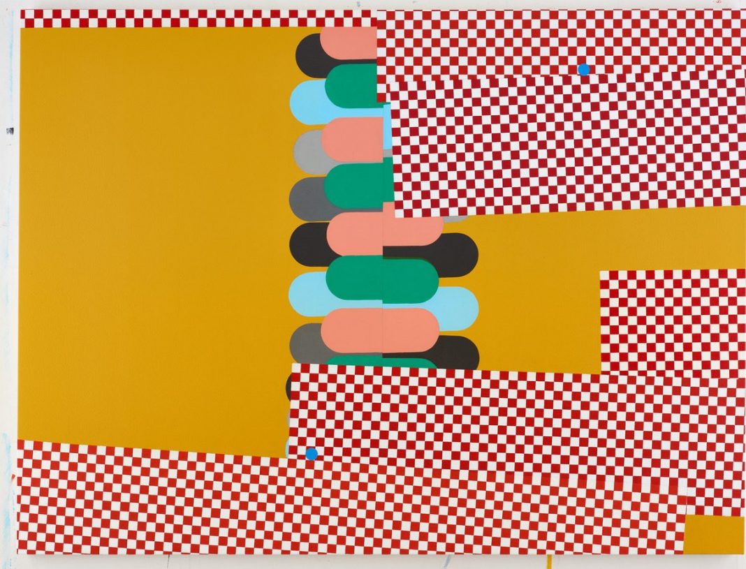 Daniel Sturgis, <i>Conversation Matters 1</i>, 2020, acrylic on canvas, 120x160 cm