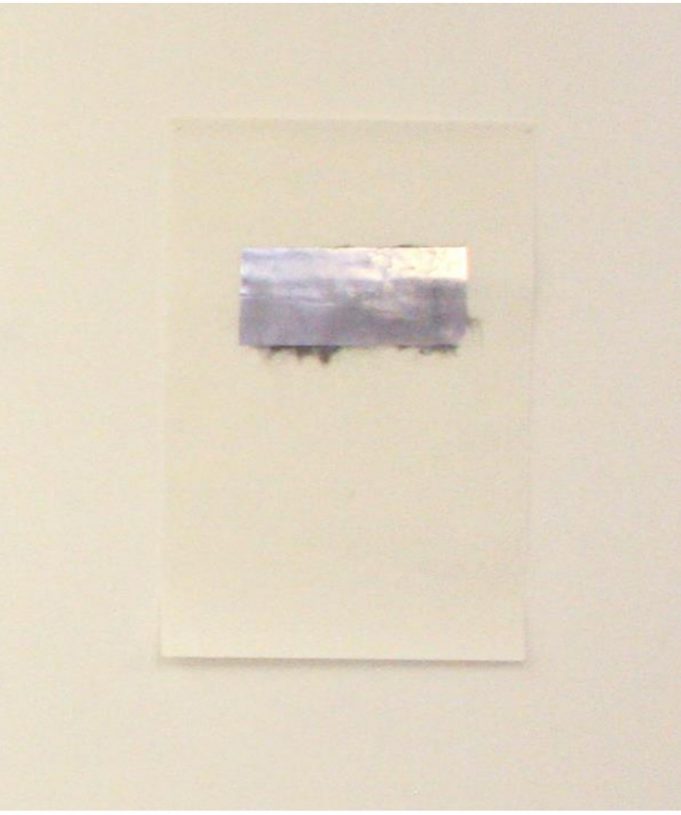 Giorgos Kontis, <i>Untitled</i>, 2017, collage and oil paint on paper, 100x70 cm