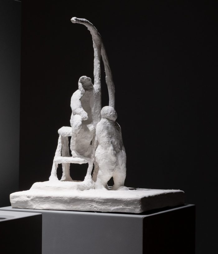 Maria Louizou, <i>Attempt #2</i>, 2025, plaster, wax, 45x31x31 cm. Photographer: Natalia Tsoukala