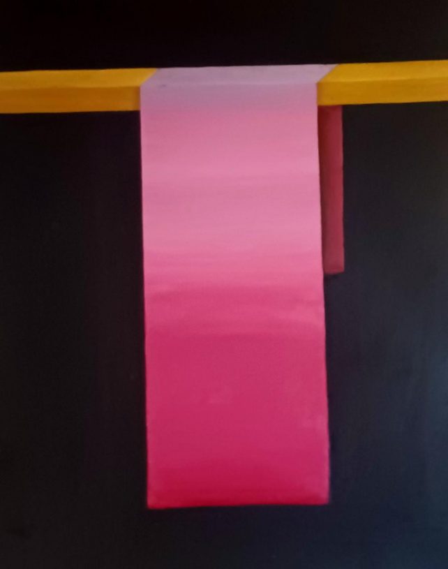 Vassilis Vassilakakis, oil on paper, 50x40 cm