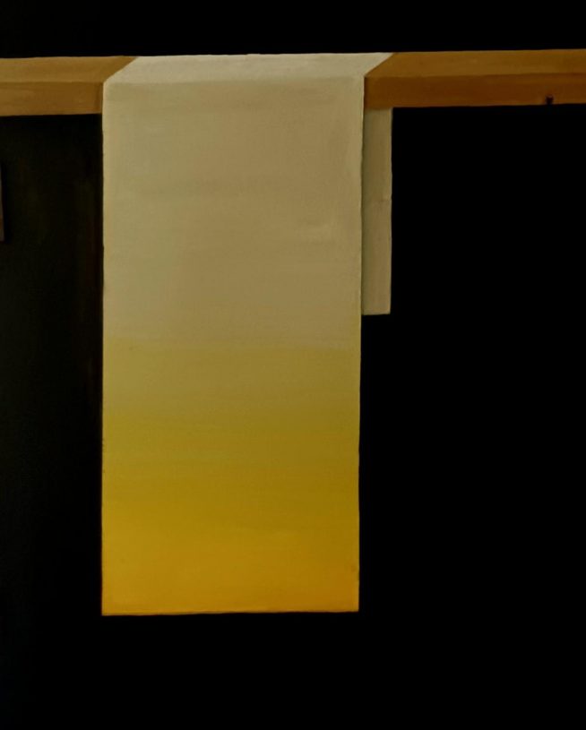 Vassilis Vassilakakis, oil on paper, 50x40 cm