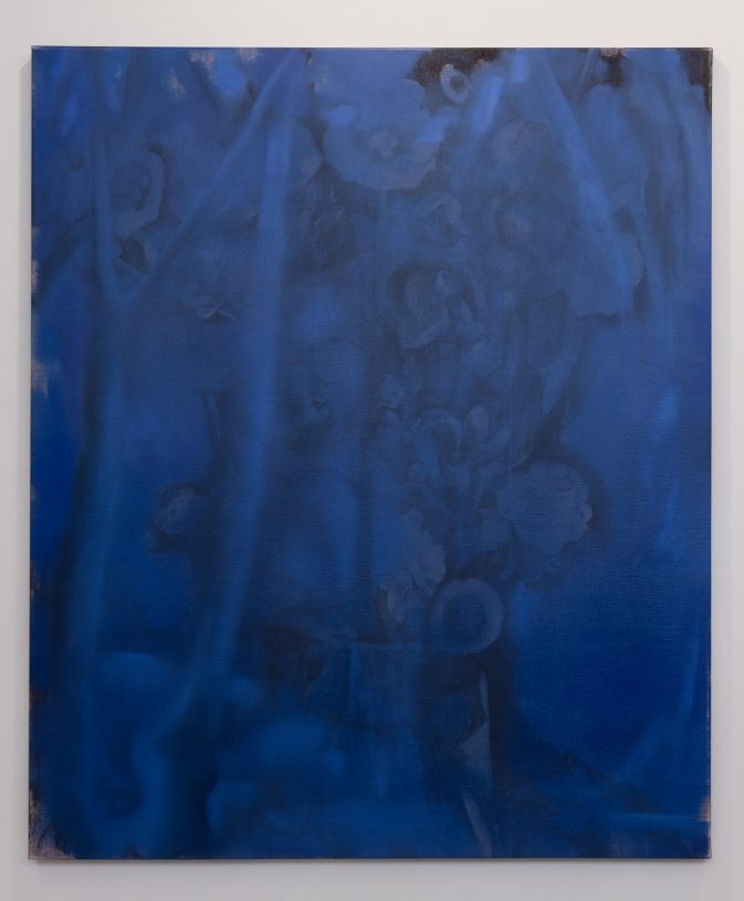 Damianos Zisimou, <i>Provisionally Untitled, (after D.G*, Fig. 35b)</i>, Charcoal and oil on canvas, 150x125 cm
