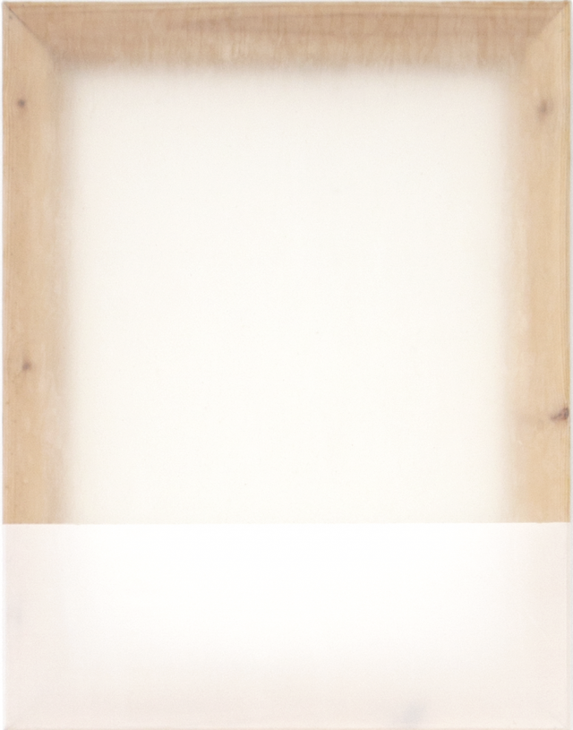 Giorgos Kontis, <i>Untitled</i>, 2018, encaustic on silk, 46x36 cm