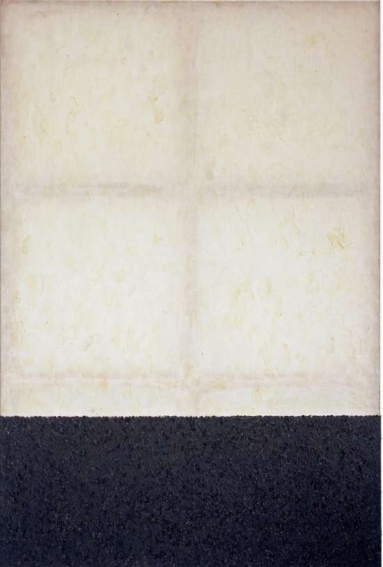Giorgos Kontis, <i>Untitled</i>, 2018, encaustic on linen, 150x100 cm