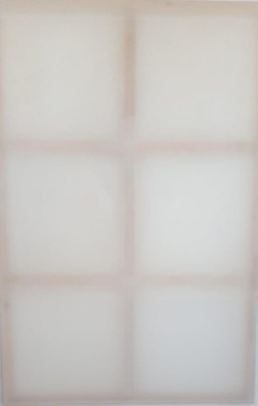 Giorgos Kontis, <i>Untitled</i>, 2019, mixed media on silk, 150x100 cm