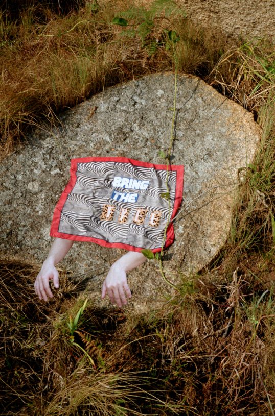 Maria Antelman, <i>Free</i>, 2022, c-print mounted on Dupont, doussie wood frame 50x33 cm