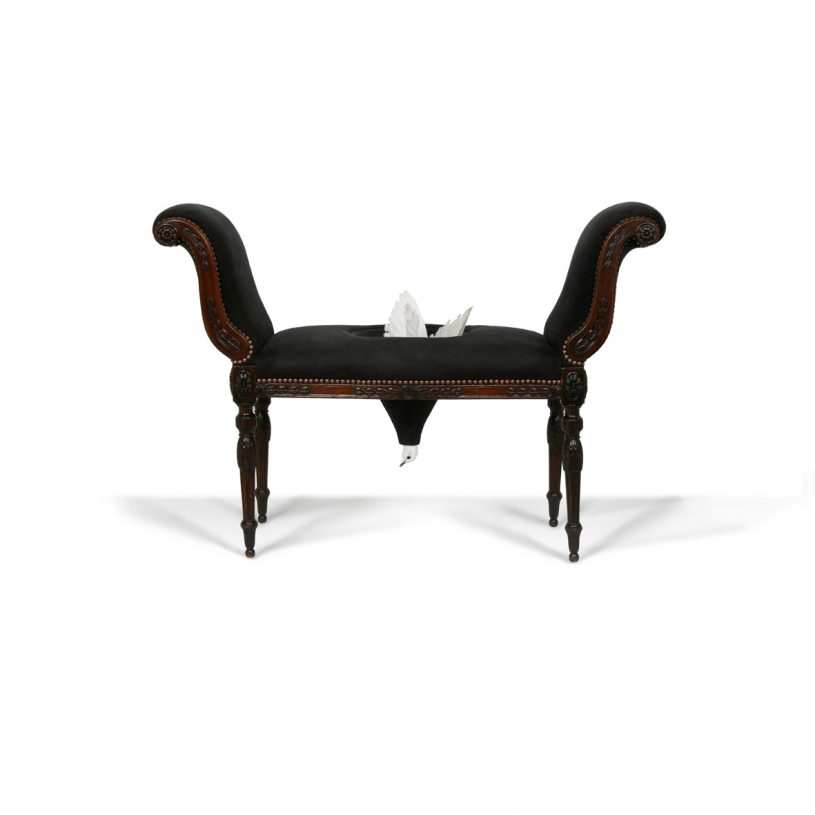 Nina Saunders, <i>Exhale</i>, 2023, print on paper, 80x80 cm