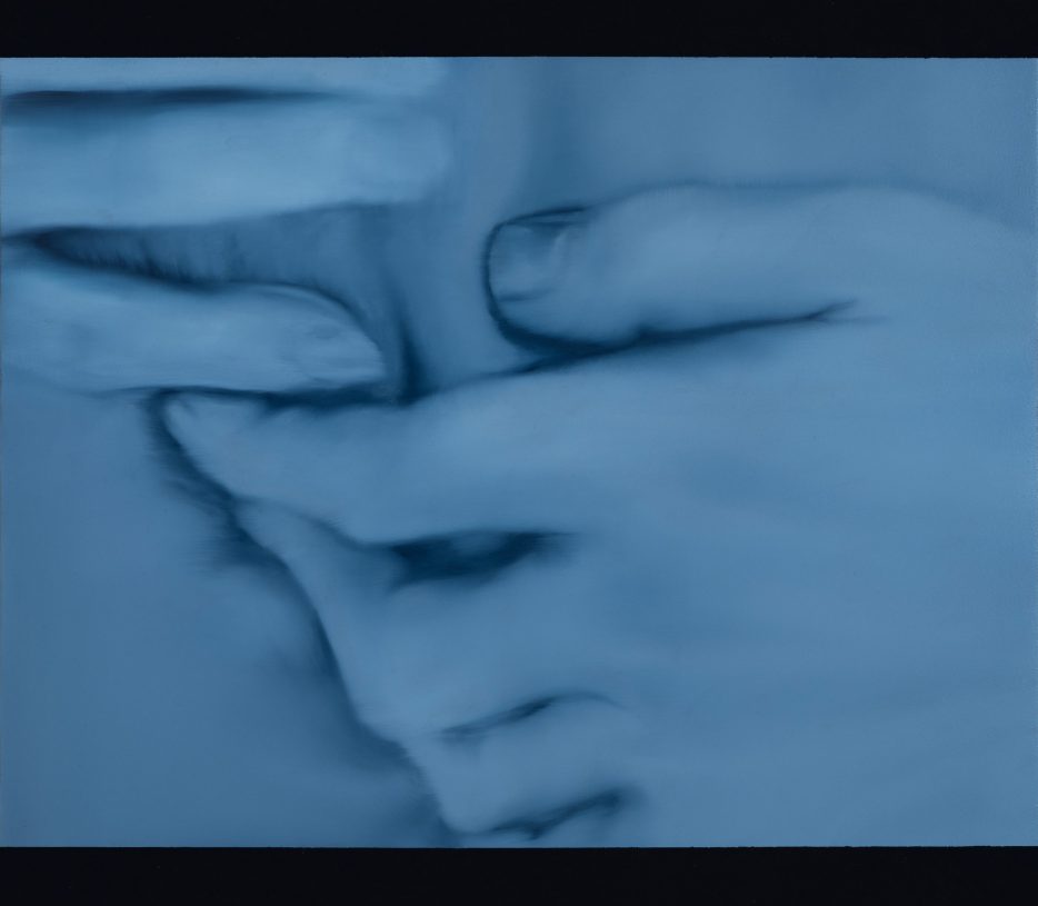 Fotini Poulia, In Love, 2025, oil on wood, 39,3x45 cm