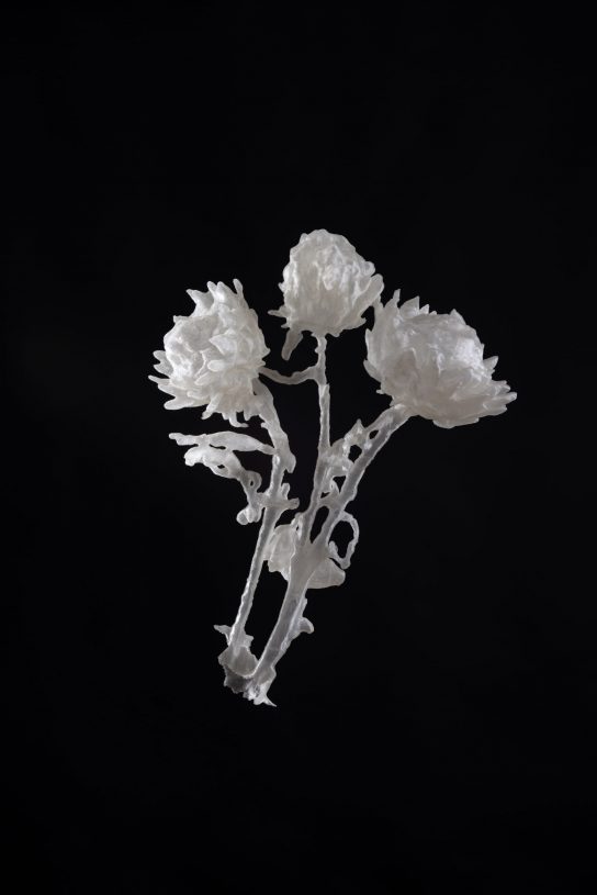 Vangelis Savvas, <i>Untitled (Wilted Blossom)</i>, 2024, 3D print, plant-based PLA