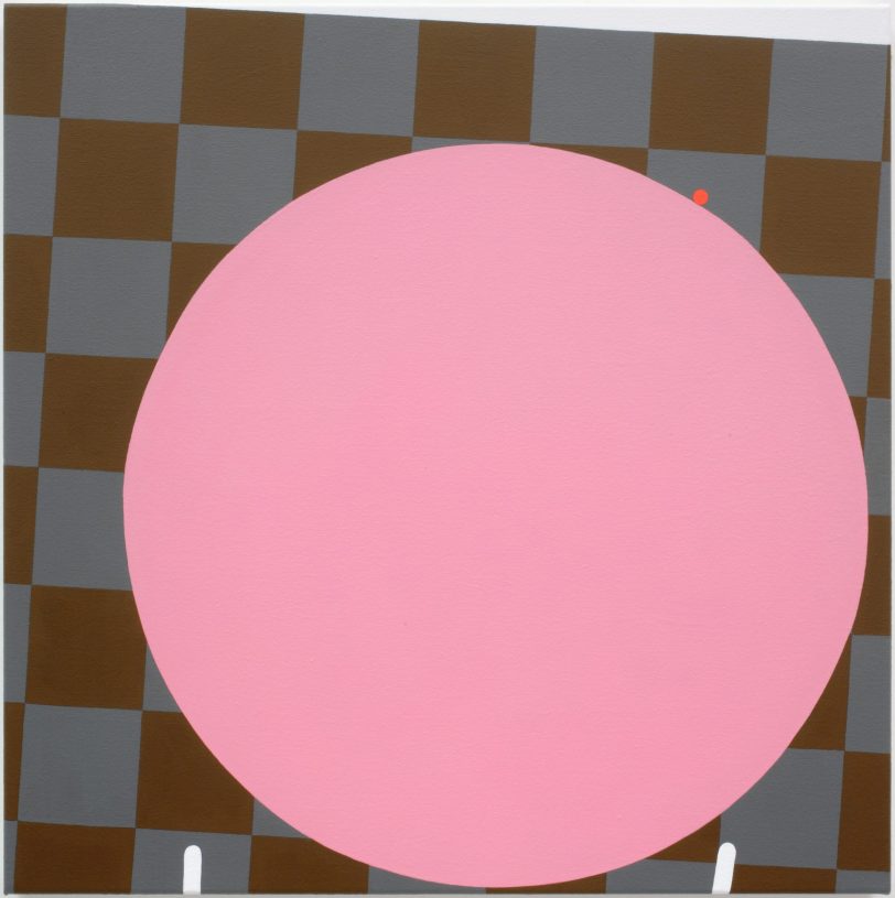 Daniel Sturgis, <i>Equal Static</i>, 2009, acrylic on canvas, 61x61 cm