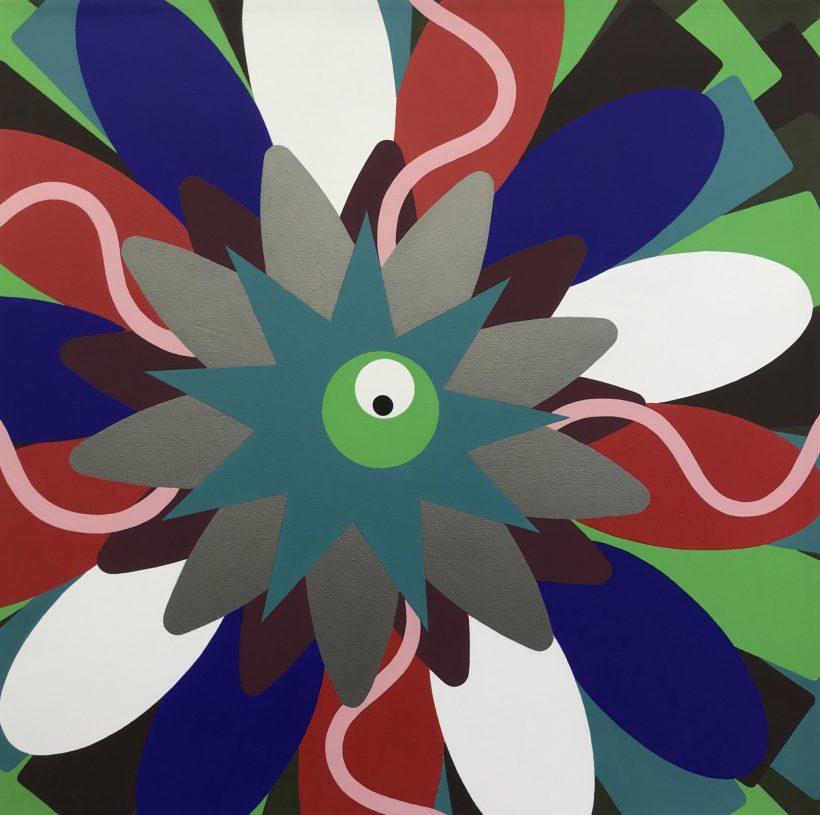 Daniel Sturgis, <i>Random Survival</i>, 1999, acrylic on canvas, 61x61 cm