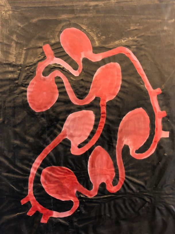 Stavros Papagiannis, <i>Untitled</i>, 1985-1993, ink on tracing paper