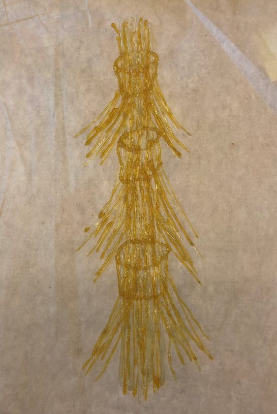 Stavros Papagiannis, <i>Untitled</i>, 1985-1993, warm silicone on paper