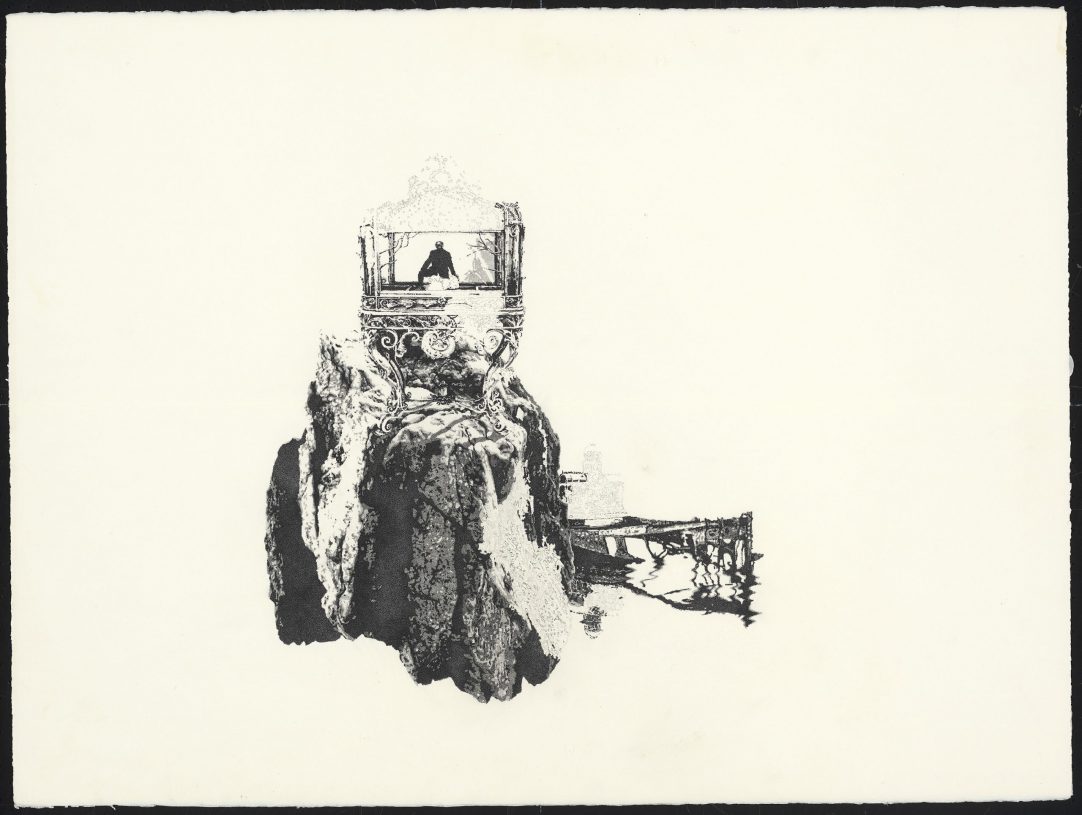 Nikos Papadopoulos, <i>Untitled</i>, 2016 pencil and ink on paper, 55x75 cm