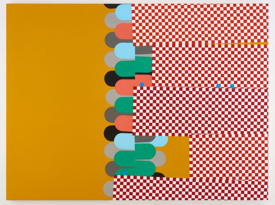 Daniel Sturgis, <i>Conversation Matters 2</i>, 2020, acrylic on canvas, 120x160 cm