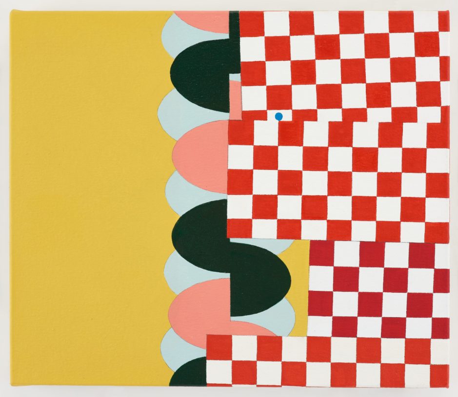 Daniel Sturgis, <i>Conversation Matters 4</i>, 2020, acrylic on canvas, 30x35 cm