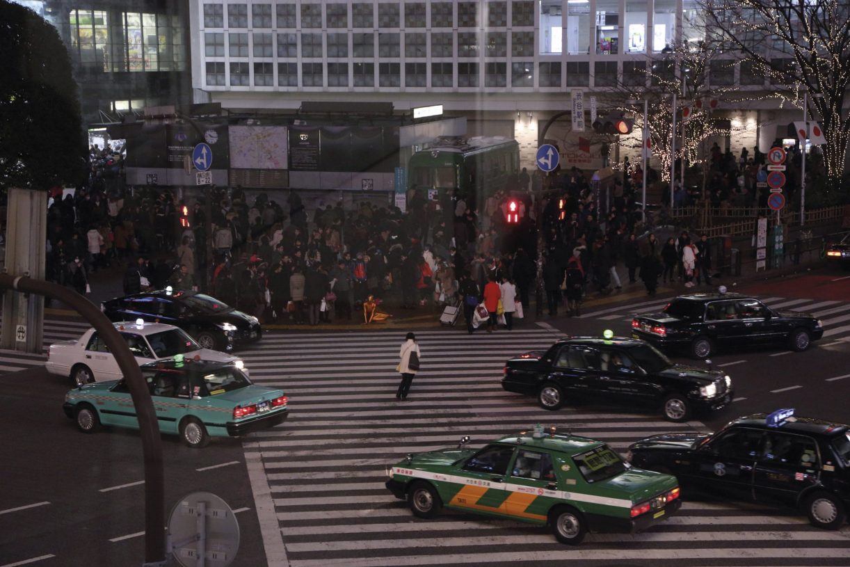 Alice Rosati, <i>Shibuya Crossing, Tokyo, Japan, December 2013</i>, Hahnemühle Photo Rag® Bright White, 60x80 cm