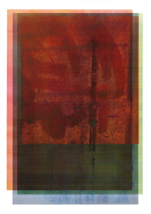 Evangelia Spiliopoulou, <i>Microlandscapes (Nowhere)</i>, 2017, multiple digital prints on Microsoft Office and fingerprints on A4 paper, 123x89 cm
