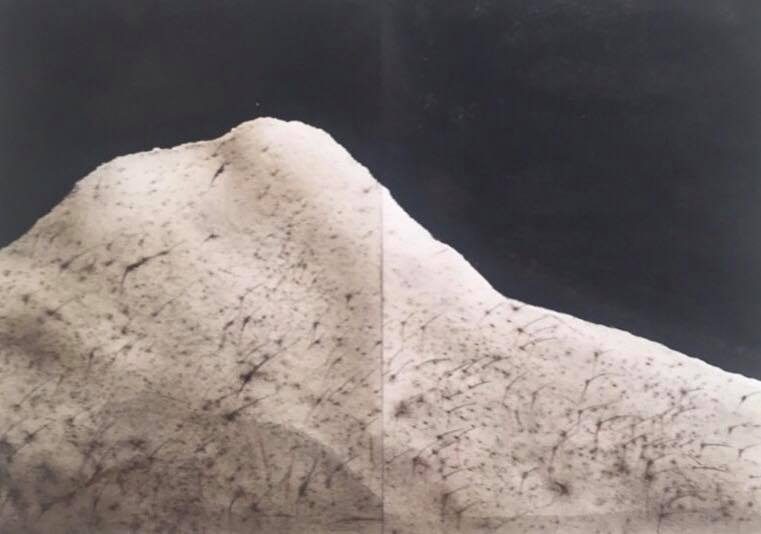 Dimitrios Barouchos, <i>Untitled</i>, oil and pencil on paper, 42x60 cm