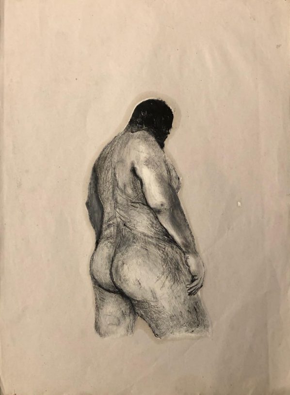 Dimitrios Barouchos, <i>Untitled</i>, pencil on paper, 50x34 cm