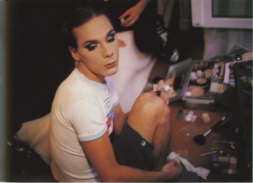 Nan Goldin, <i>Misty doing her make-up, Paris</i>, 1991, cibachrome, 51x61 cm
