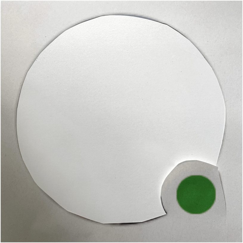 Margarita Myrogianni, <i>New Form of Communication I</i>, 2024, C-print on paper, 55x55 cm
