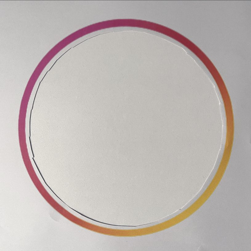Margarita Myrogianni, <i>New Form of Communication II</i>, 2024, C-print on paper, 55x55 cm