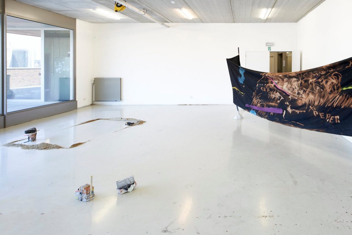 <i>Frontier</i>, 2018, installation view from St. Lucas Gallery in Brussels, Belgium