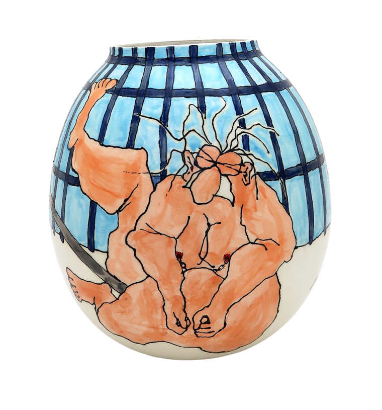 ath1281, <i>Cataclysmic Events</i>, 2019, glazed earthenware, 24x20 cm